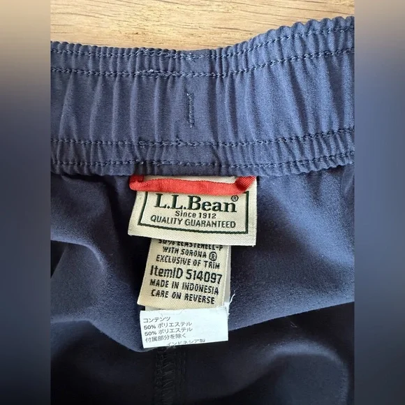 LL Bean multisport jogger pants bundle black and blue - XXL 32” - Picture 6 of 15